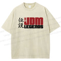 Unisex JDM Legends Printed Washed Tee