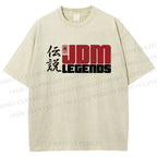 Unisex JDM Legends Printed Washed Tee