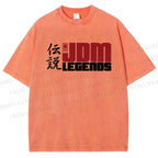 Unisex JDM Legends Printed Washed Tee