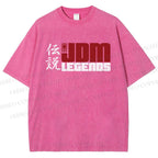 Unisex JDM Legends Printed Washed Tee