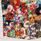 Takashi Murakami Flowers & Skulls Hawaiian Shirt