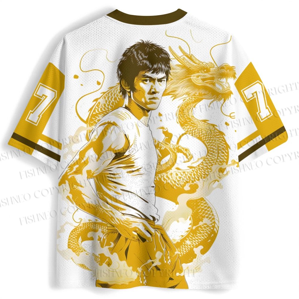 Bruce Lee Dragon Jersey Shirts