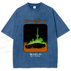 Unisex Stormborn JDM Printed Washed Tee