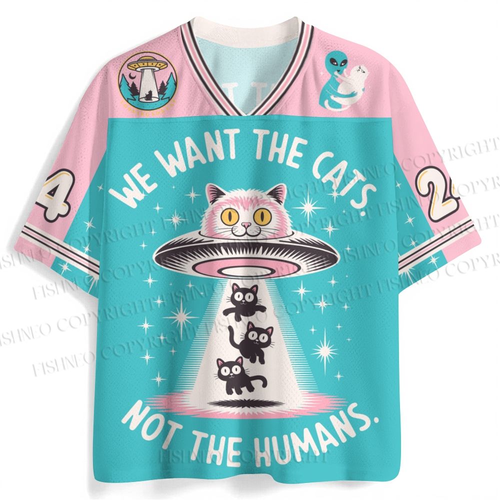 We Want The Cats Jersey Shirts