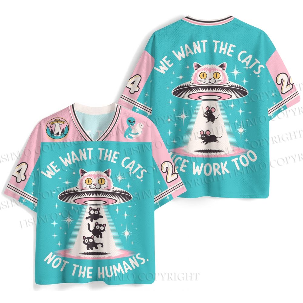We Want The Cats Jersey Shirts