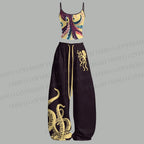Octopus Art Top & Elasticated Trousers Two-Piece Set