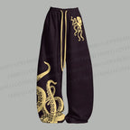 Octopus Art Top & Elasticated Trousers Two-Piece Set