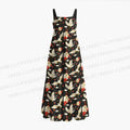 Japanese Vintage Crane Maxi Dresses
