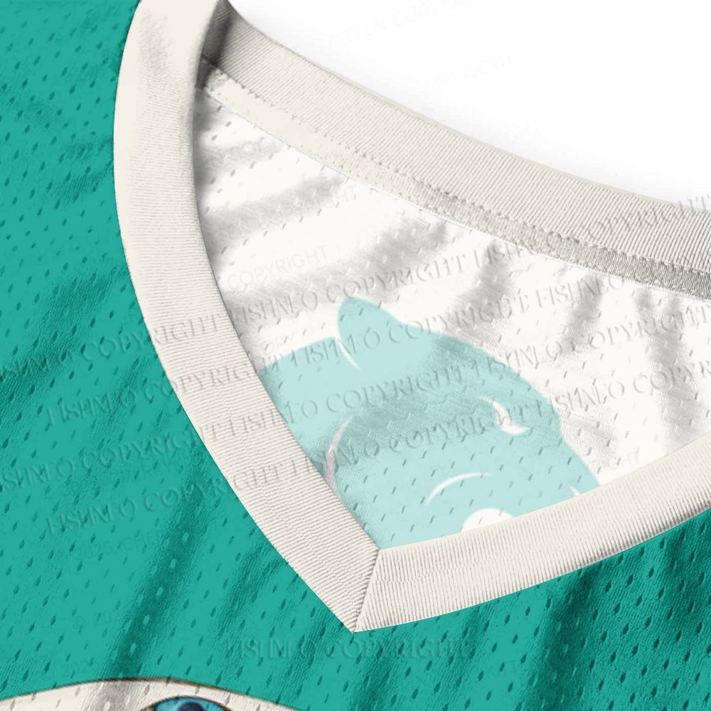 White Panther With Eyes Jersey Tank