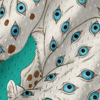 White Panther With Eyes Jersey Tank