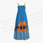 Bad Cats Printed Maxi Dresses