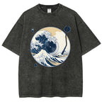 The Great Wave Off CD Washed T-Shirt