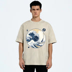 The Great Wave Off CD Washed T-Shirt