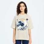 The Great Wave Off CD Washed T-Shirt