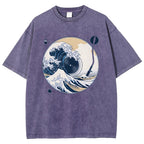 The Great Wave Off CD Washed T-Shirt