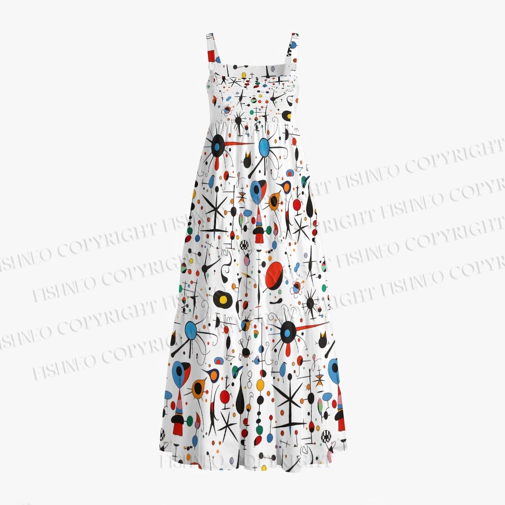 Joan Miró Abstract Painting Maxi Dresses
