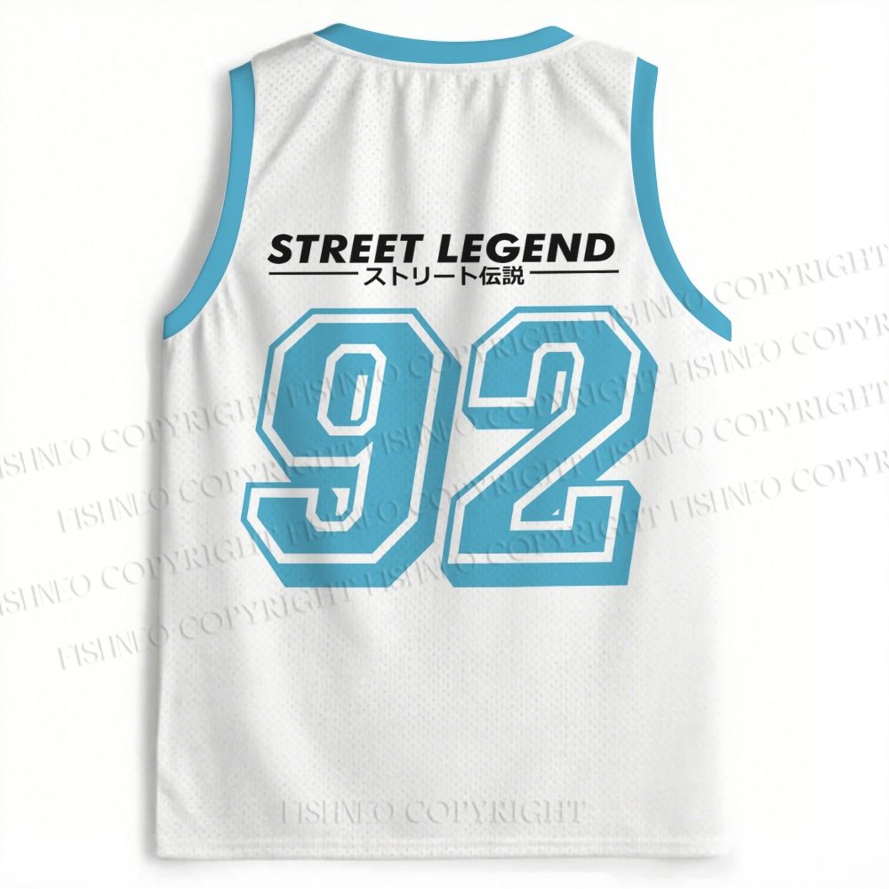 1990s JDM Anime Printed Jersey Tank