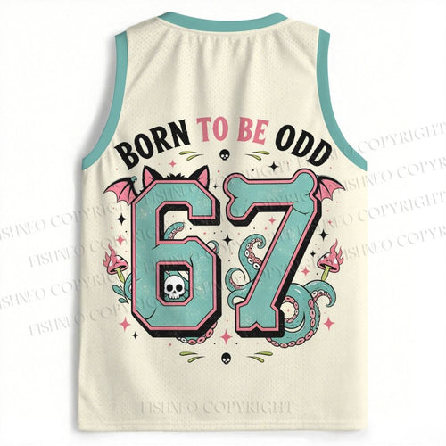 Born To Be ODD Octopus Cat Jersey Tank