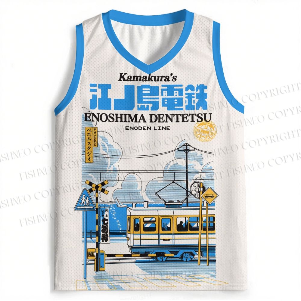 Kamakura Enoden Line Jersey Tank