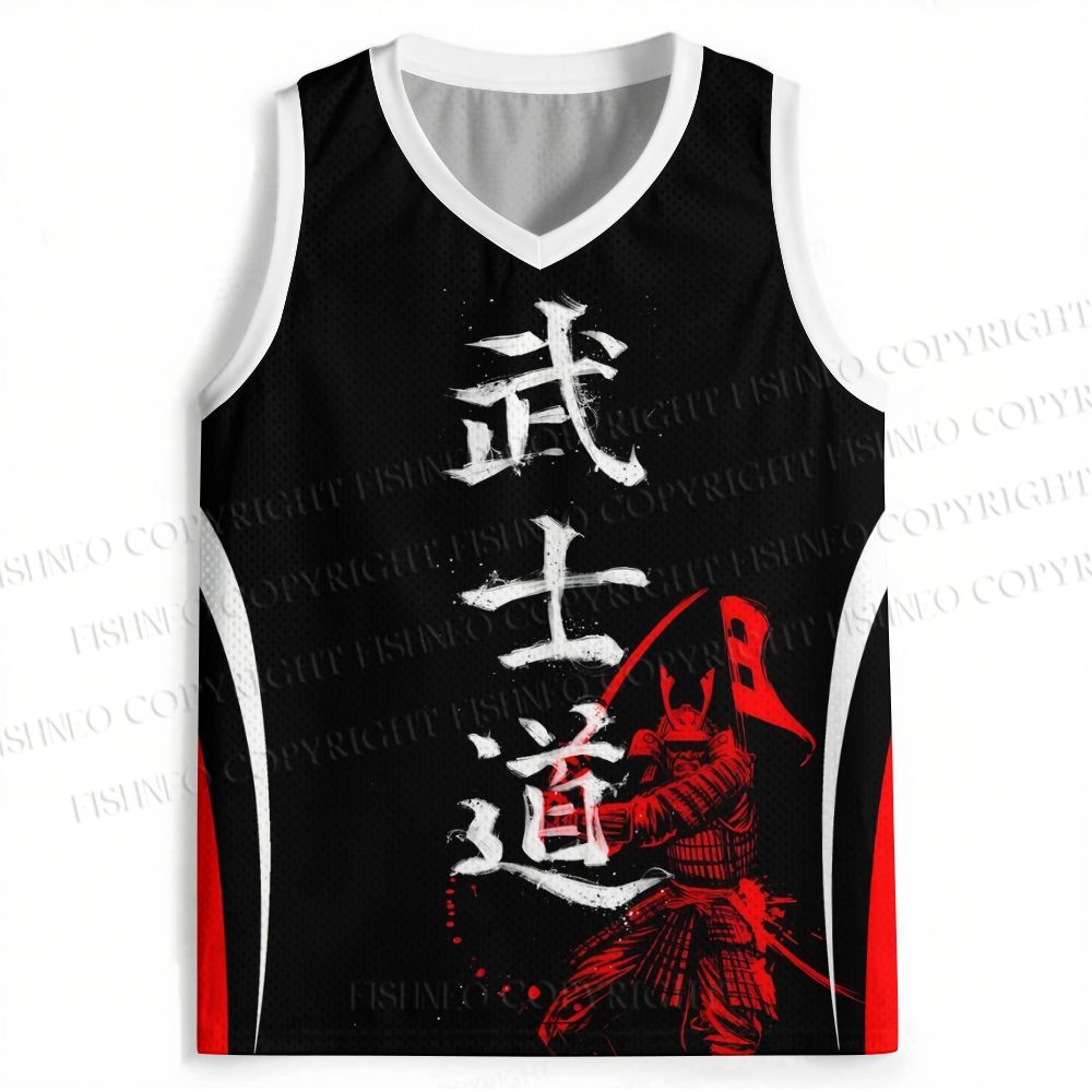Japanese Bushido Samurai Jersey Tank
