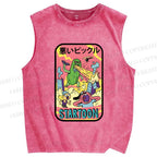 Unisex Dill with It Printed Washed Tank Top