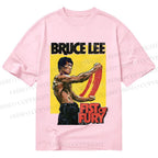 Unisex Classic Cotton Bruce Lee Fist of Fury Printed T-shirt