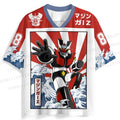 Mazinger Z Japanese Ukiyo-e Wave Jersey Shirts