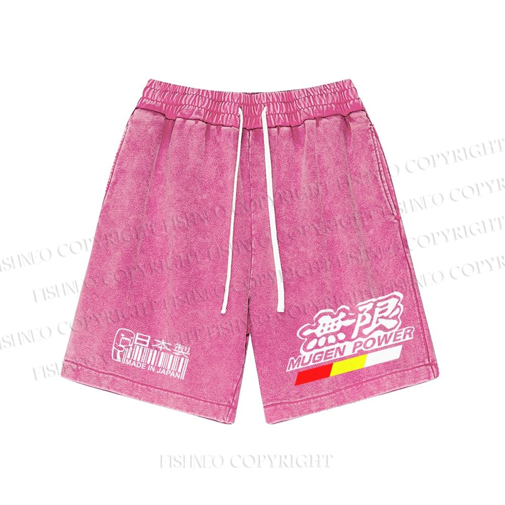 Unisex Mugen Power Washed Shorts
