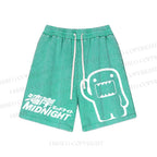 Unisex JDM Logo Printed Washed Shorts