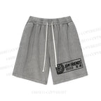 Unisex JDM Friends Washed Shorts