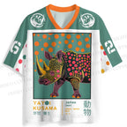 Yayoi Kusama Rhinoceros Jersey Shirts