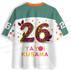 Yayoi Kusama Rhinoceros Jersey Shirts