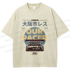 Unisex Osaka Racer Street Legends Printed Washed Tee