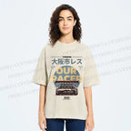Unisex Osaka Racer Street Legends Printed Washed Tee