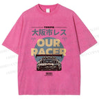 Unisex Osaka Racer Street Legends Printed Washed Tee