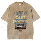Unisex Osaka Racer Street Legends Printed Washed Tee
