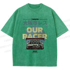 Unisex Osaka Racer Street Legends Printed Washed Tee