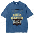 Unisex Osaka Racer Street Legends Printed Washed Tee