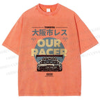 Unisex Osaka Racer Street Legends Printed Washed Tee