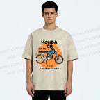 Unisex Honda CB100 Printed Washed Tee