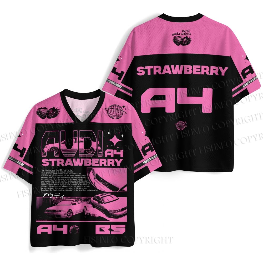 AUDI A4 B5 Strawberry Jersey Shirts