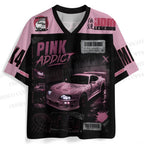 Pink Toyota Supra Jersey Shirts