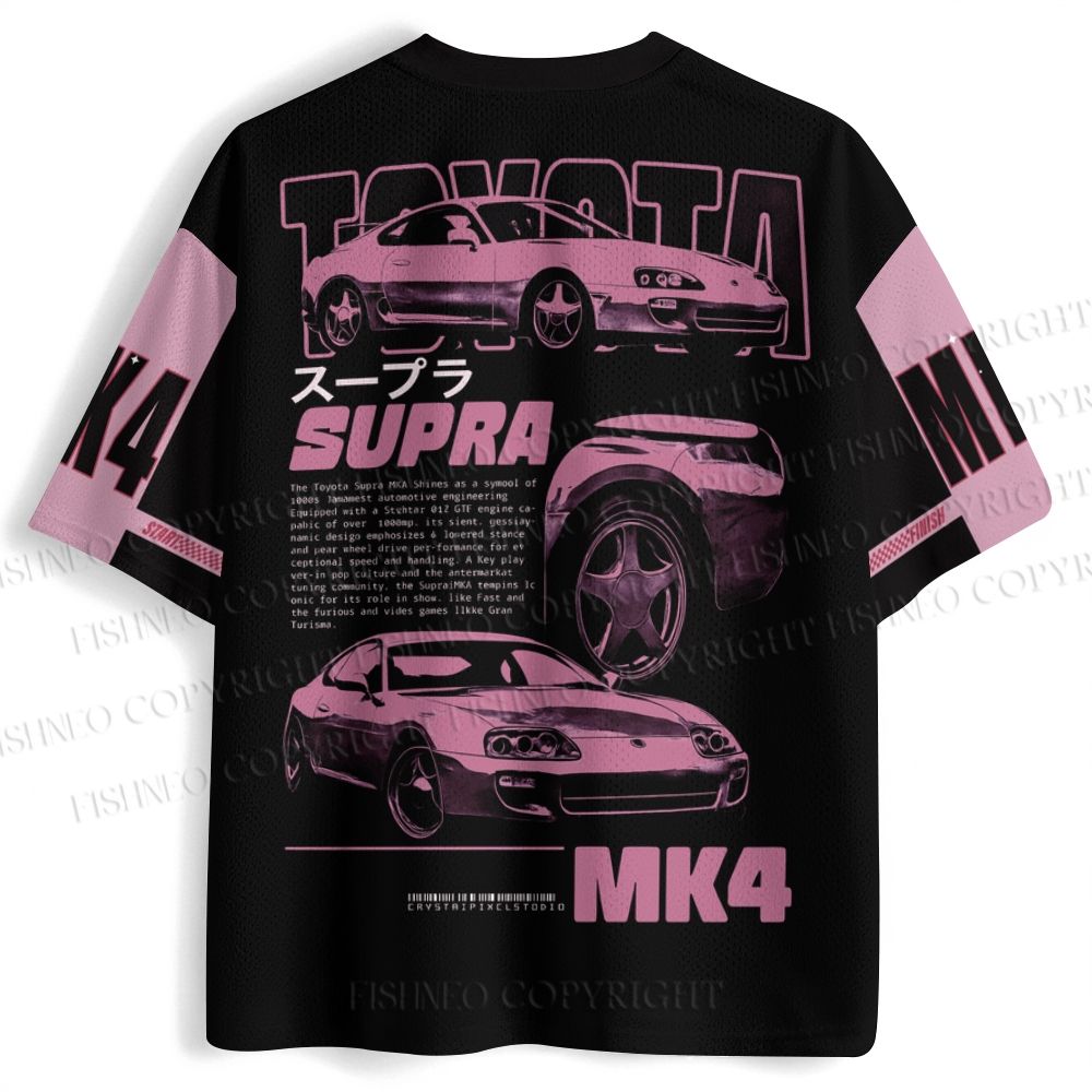 Pink Toyota Supra Jersey Shirts