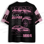 Pink Toyota Supra Jersey Shirts