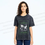 Unisex More Espresso Less Depresso Printed Washed Tee