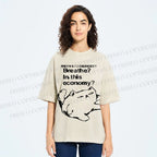 Cat Can't Breathe Vintage Washed T-shirt