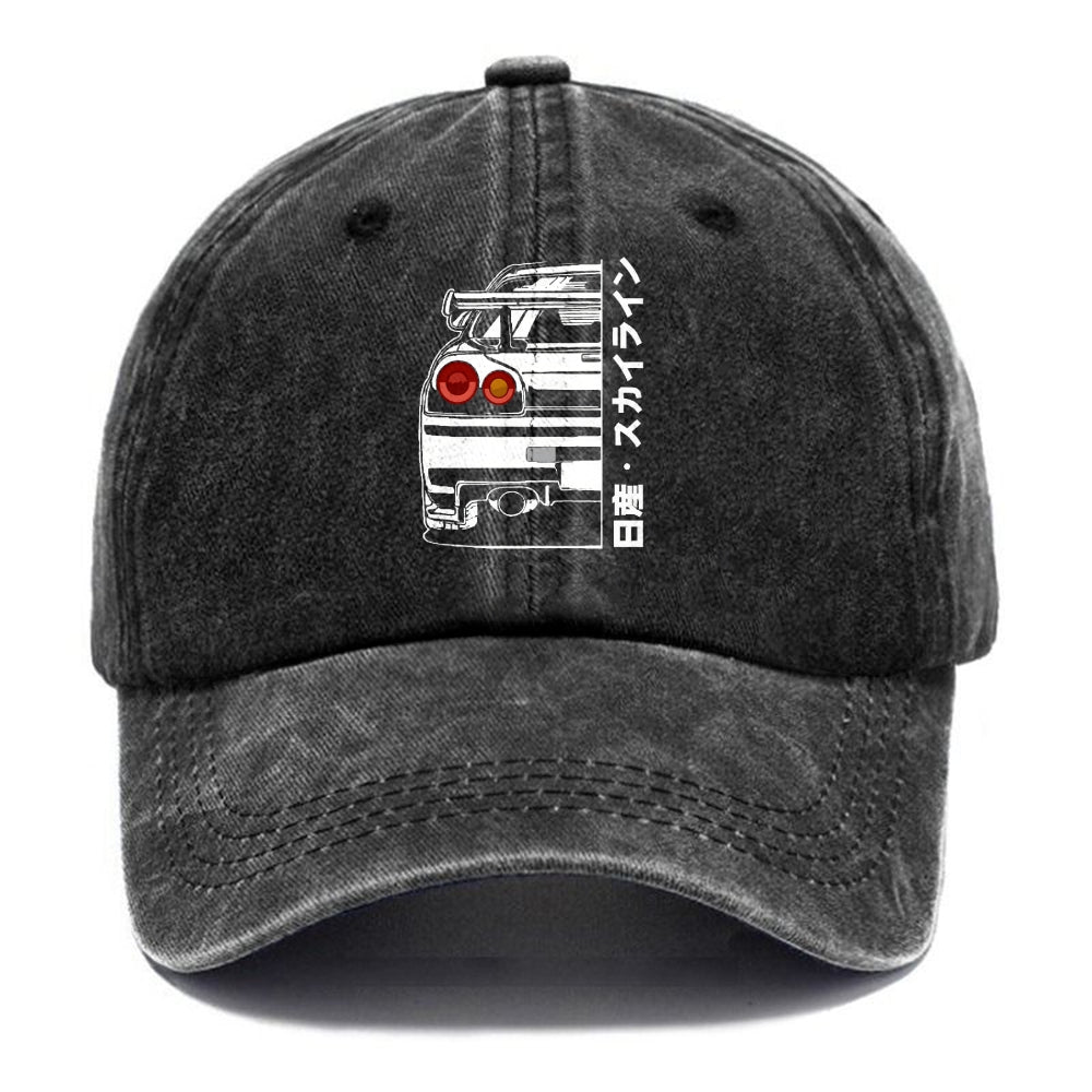 Nissan Skyline GTR R34 Washed Cap