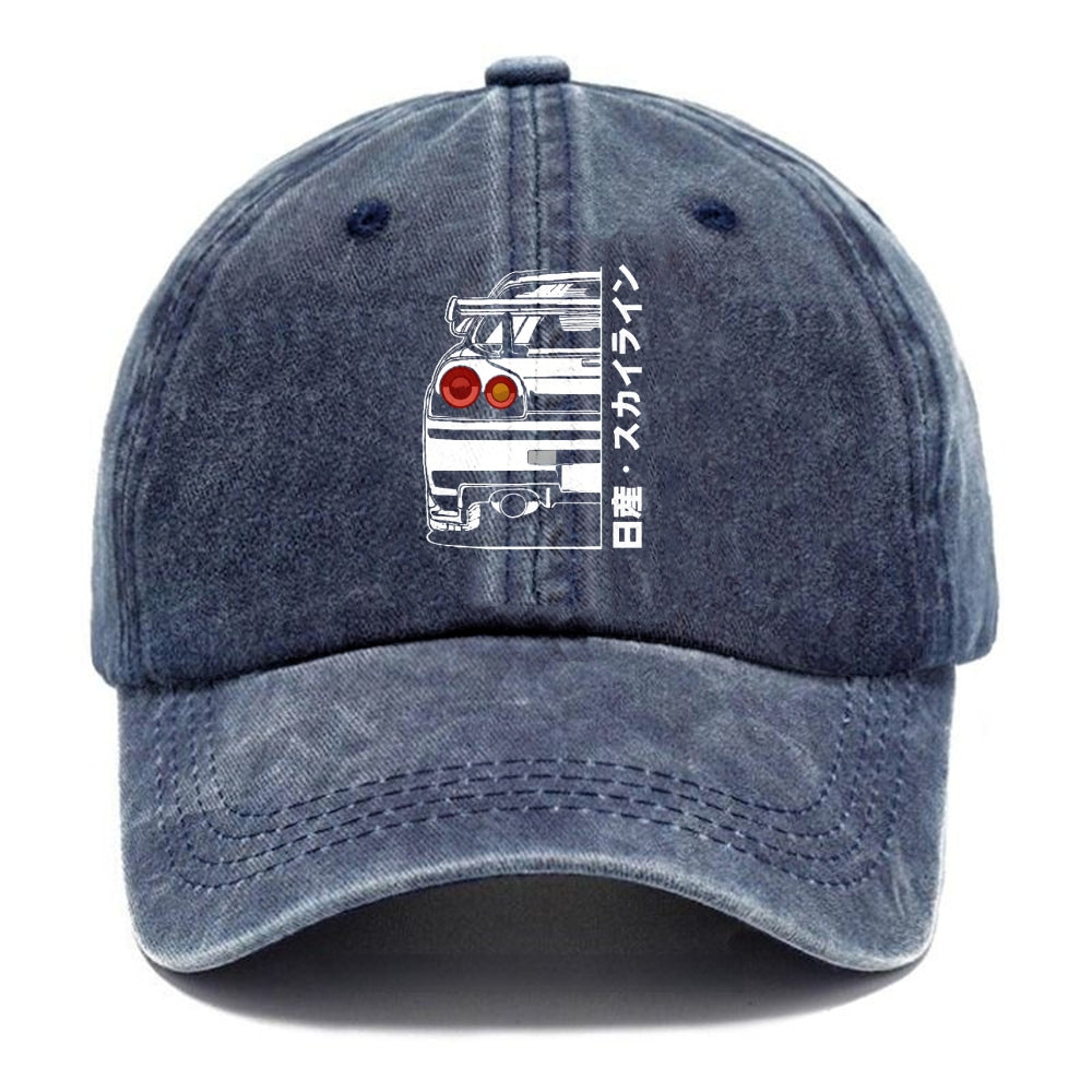 Nissan Skyline GTR R34 Washed Cap