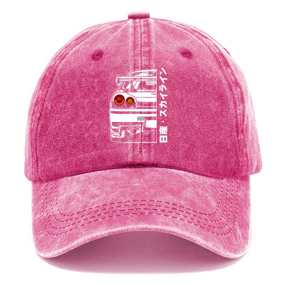 Nissan Skyline GTR R34 Washed Cap