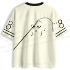 Dog on a Leash Jersey Shirts